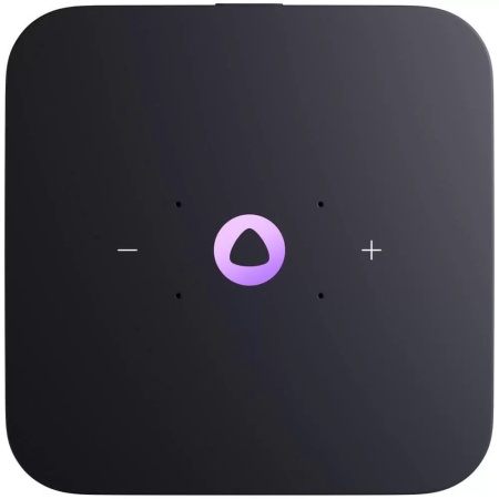 Умная колонка Яндекс Станция Миди с Алисой, с Zigbee, черная